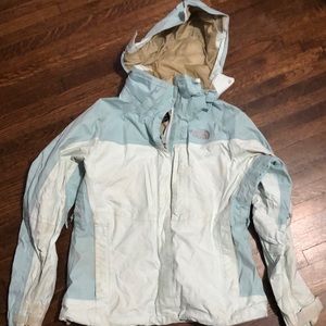 North face rain coat